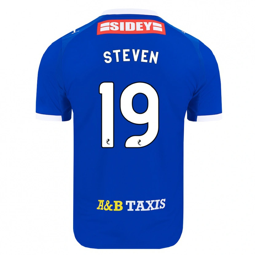 Danxen Heren Taylor Steven #19 Blauw Rood Geel Thuisshirt Thuistenue 2026/27 T-Shirt