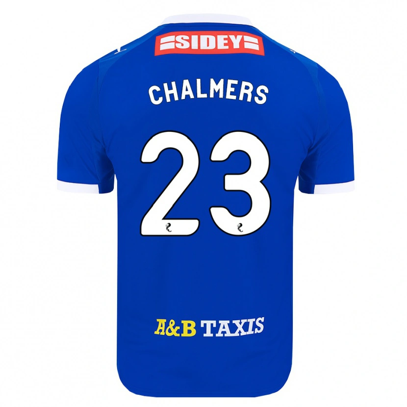 Danxen Heren Logan Chalmers #23 Blauw Rood Geel Thuisshirt Thuistenue 2026/27 T-Shirt