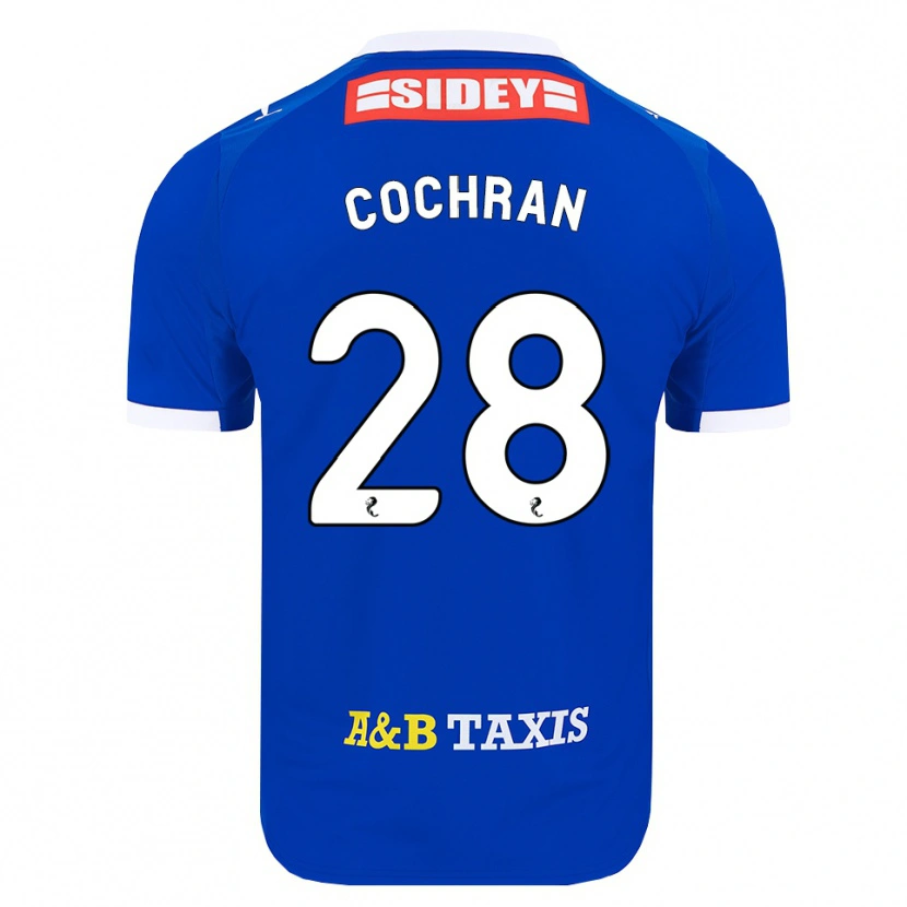 Danxen Heren Bobby Cochran #28 Blauw Rood Geel Thuisshirt Thuistenue 2026/27 T-Shirt
