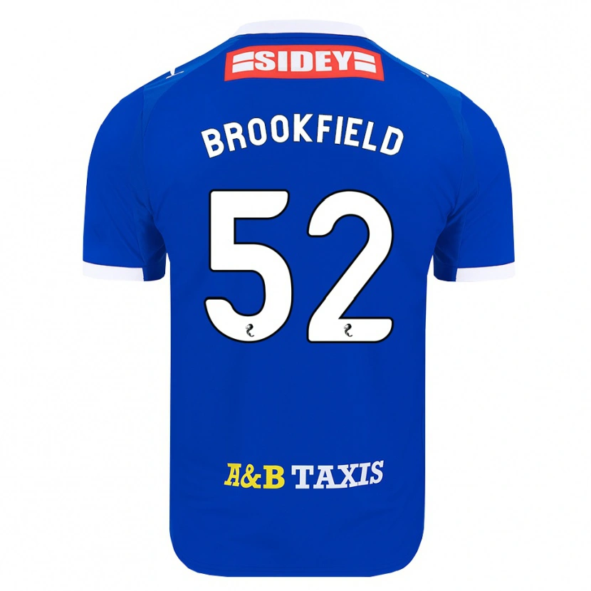 Danxen Heren Arran Brookfield #52 Blauw Rood Geel Thuisshirt Thuistenue 2026/27 T-Shirt