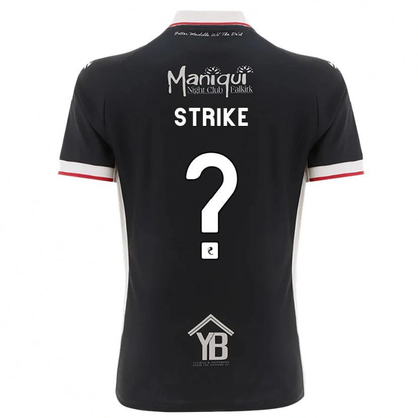 Danxen Heren Ally Strike #0 Zwart Wit Rood Thuisshirt Thuistenue 2026/27 T-Shirt