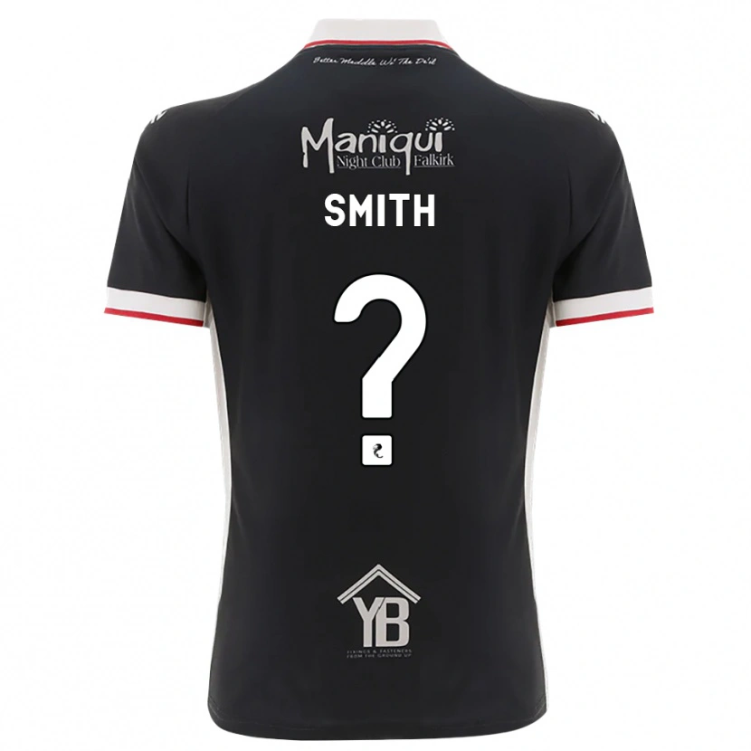 Danxen Heren Mhairi Smith #0 Zwart Wit Rood Thuisshirt Thuistenue 2026/27 T-Shirt