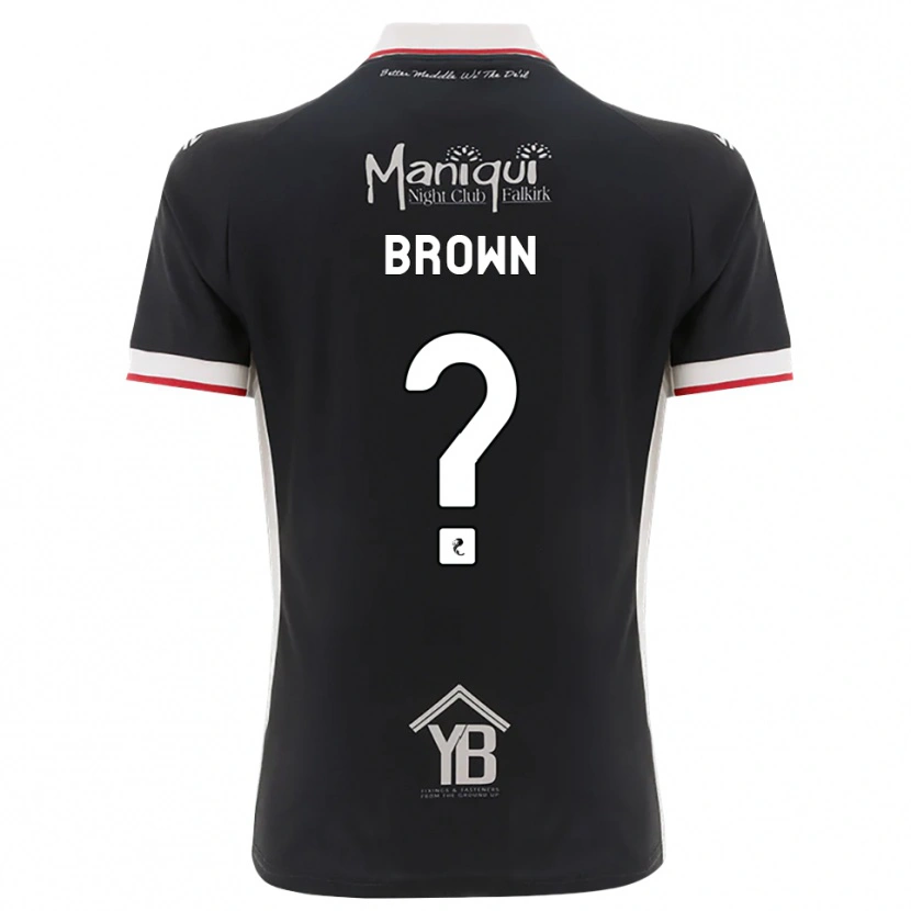 Danxen Heren Natalie Brown #0 Zwart Wit Rood Thuisshirt Thuistenue 2026/27 T-Shirt