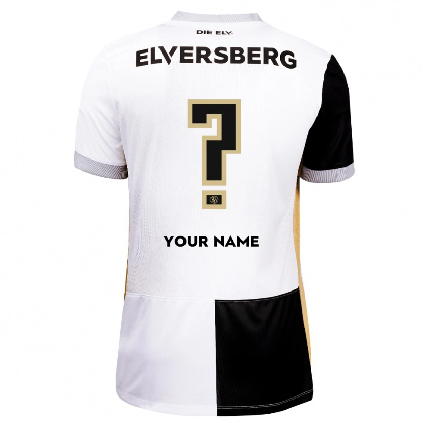 Danxen Heren Uw Naam #0 Zwart Wit Bruin Thuisshirt Thuistenue 2026/27 T-Shirt