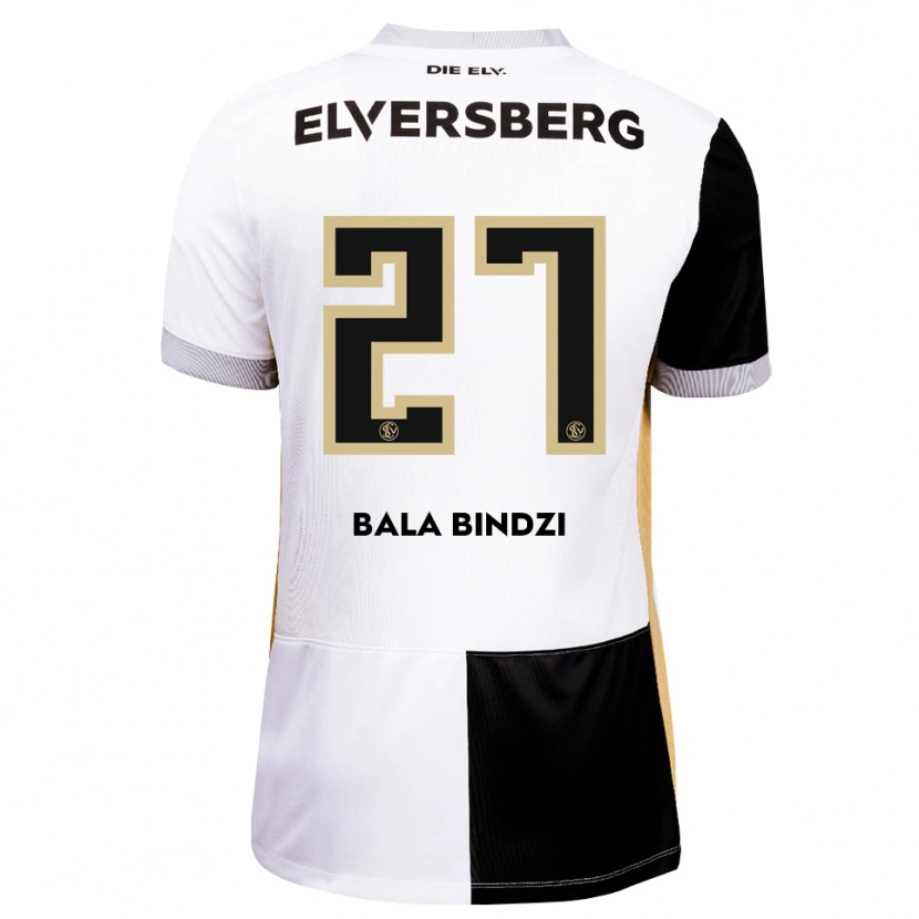 Danxen Heren Corneille Bala Bindzi #27 Zwart Wit Bruin Thuisshirt Thuistenue 2026/27 T-Shirt