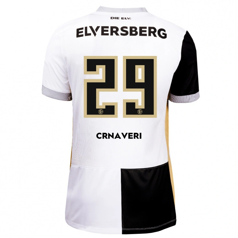 Danxen Heren Laureta Crnaveri #29 Zwart Wit Bruin Thuisshirt Thuistenue 2026/27 T-Shirt