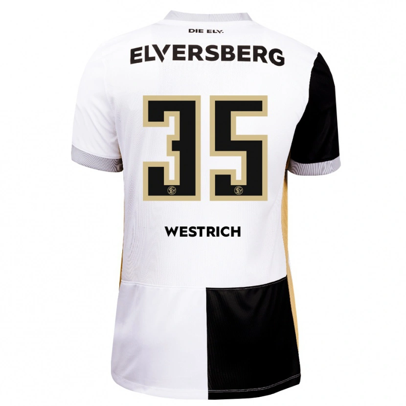 Danxen Heren Louis Westrich #35 Zwart Wit Bruin Thuisshirt Thuistenue 2026/27 T-Shirt