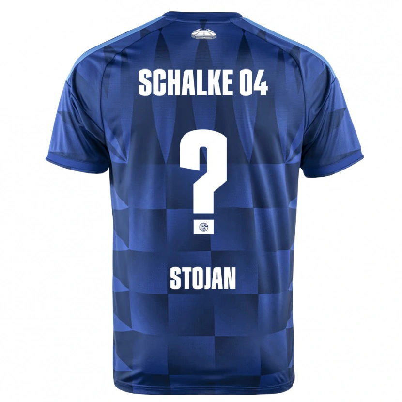 Danxen Heren Lilly Stojan #0 Donkerblauw Geel Wit Thuisshirt Thuistenue 2026/27 T-Shirt