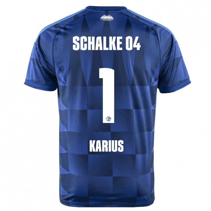 Danxen Heren Loris Karius #1 Donkerblauw Geel Wit Thuisshirt Thuistenue 2026/27 T-Shirt