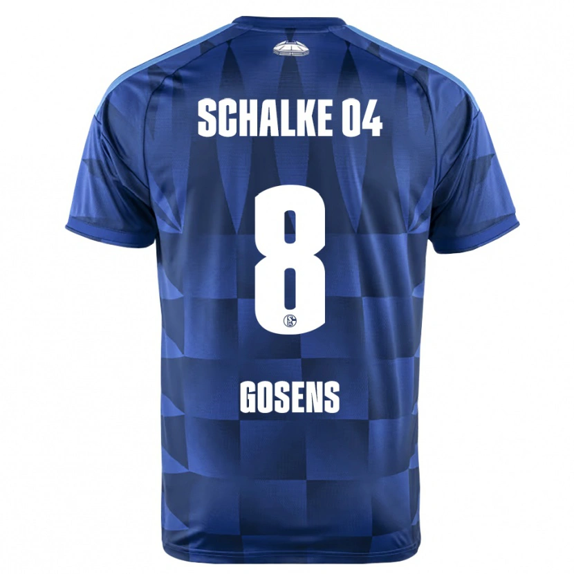 Danxen Heren Robin Gosens #8 Donkerblauw Geel Wit Thuisshirt Thuistenue 2026/27 T-Shirt