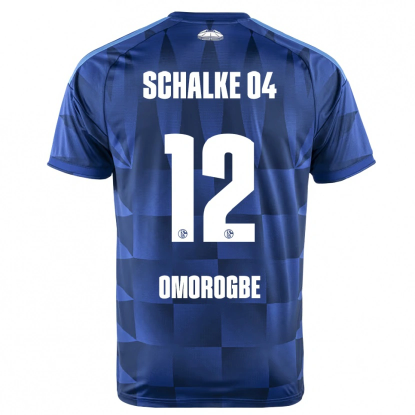 Danxen Heren Michael Omorogbe #12 Donkerblauw Geel Wit Thuisshirt Thuistenue 2026/27 T-Shirt
