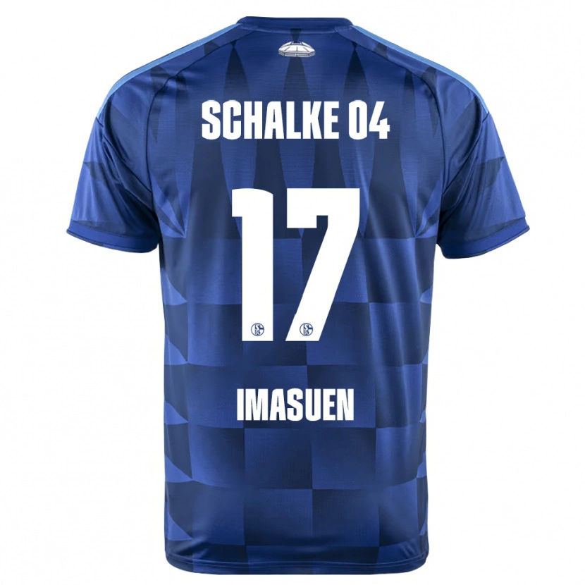 Danxen Heren Joel Imasuen #17 Donkerblauw Geel Wit Thuisshirt Thuistenue 2026/27 T-Shirt