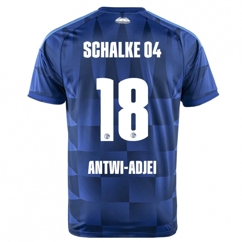 Danxen Heren Christopher Antwi-Adjei #18 Donkerblauw Geel Wit Thuisshirt Thuistenue 2026/27 T-Shirt