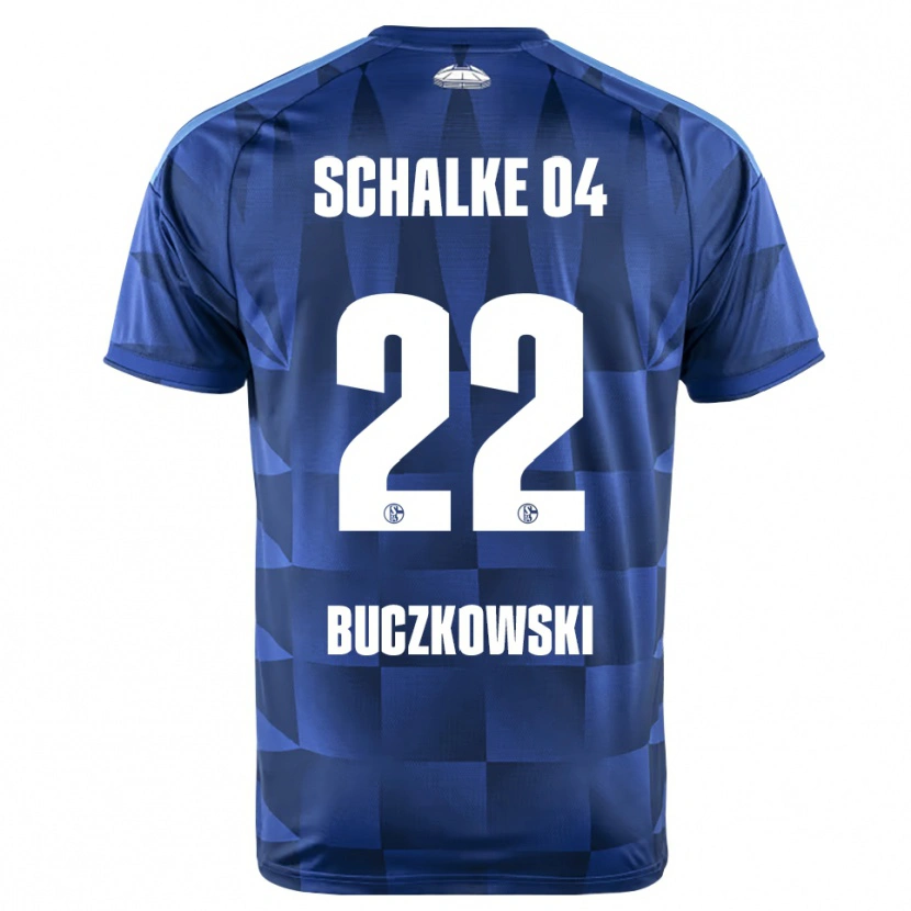 Danxen Heren Philip Buczkowski #22 Donkerblauw Geel Wit Thuisshirt Thuistenue 2026/27 T-Shirt