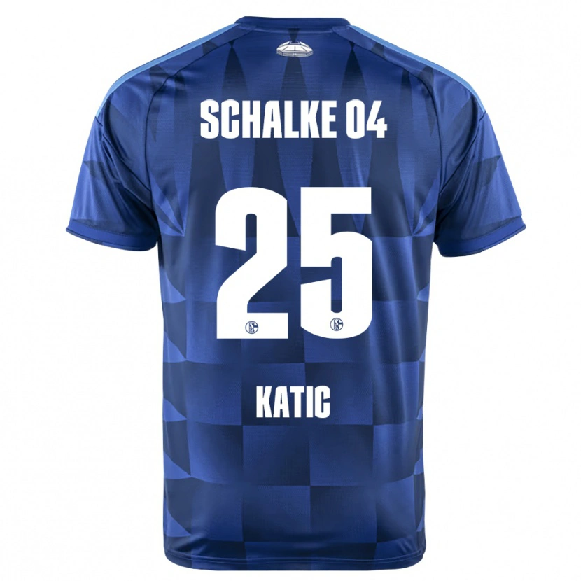 Danxen Heren Nikola Katic #25 Donkerblauw Geel Wit Thuisshirt Thuistenue 2026/27 T-Shirt