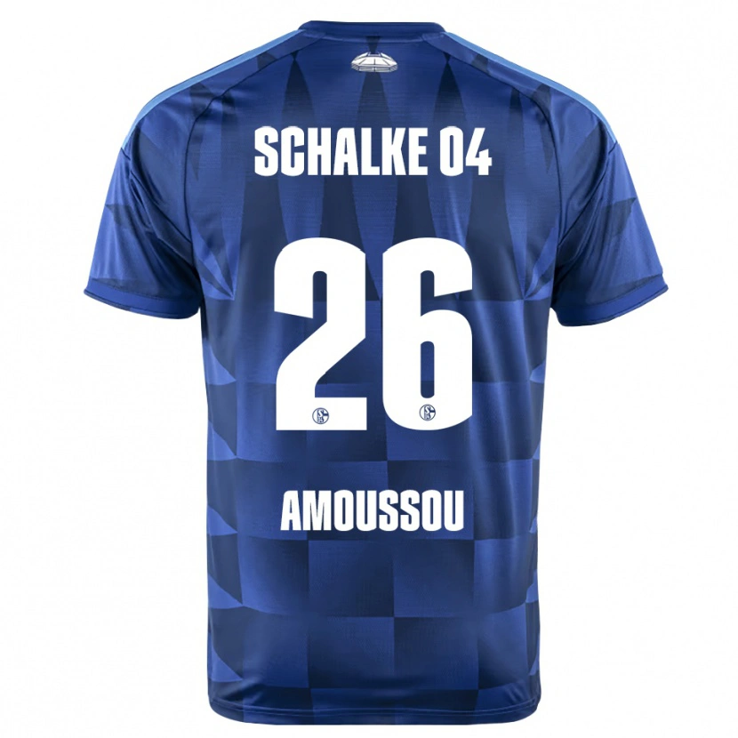 Danxen Heren Zaid Tchibara #26 Donkerblauw Geel Wit Thuisshirt Thuistenue 2026/27 T-Shirt
