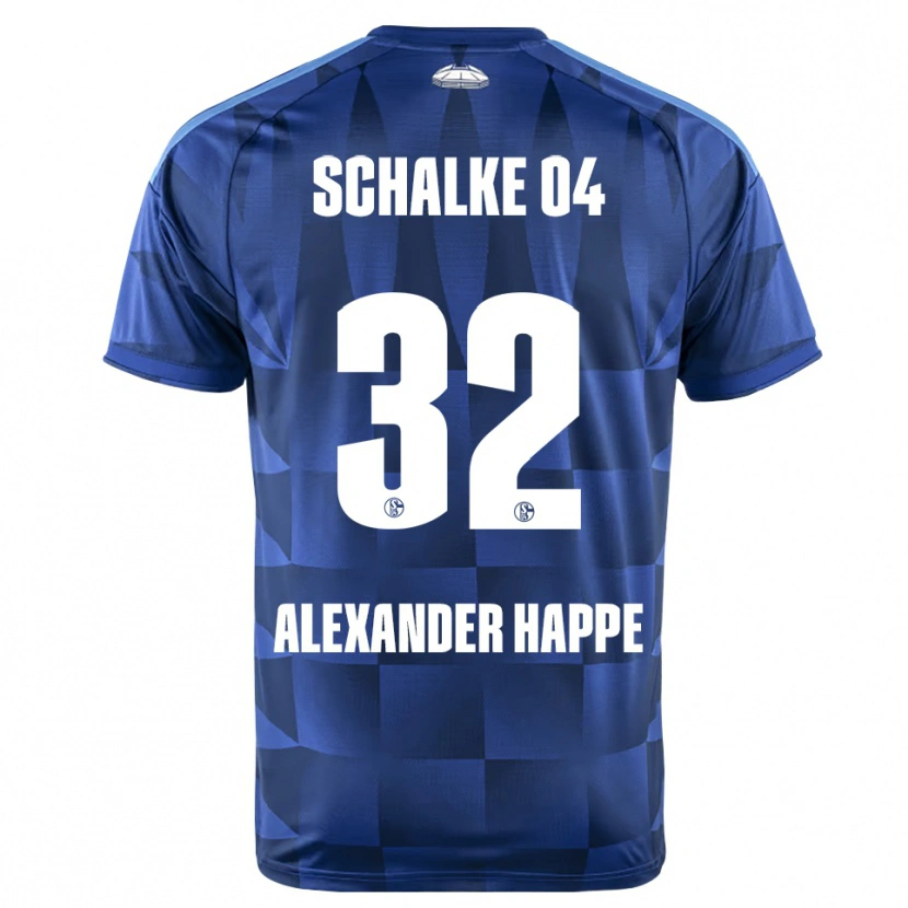 Danxen Heren Luca Alexander Happe #32 Donkerblauw Geel Wit Thuisshirt Thuistenue 2026/27 T-Shirt