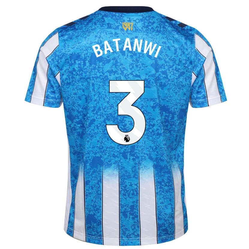 Danxen Heren Tristen Batanwi #3 Wit Blauw Oranje Thuisshirt Thuistenue 2026/27 T-Shirt