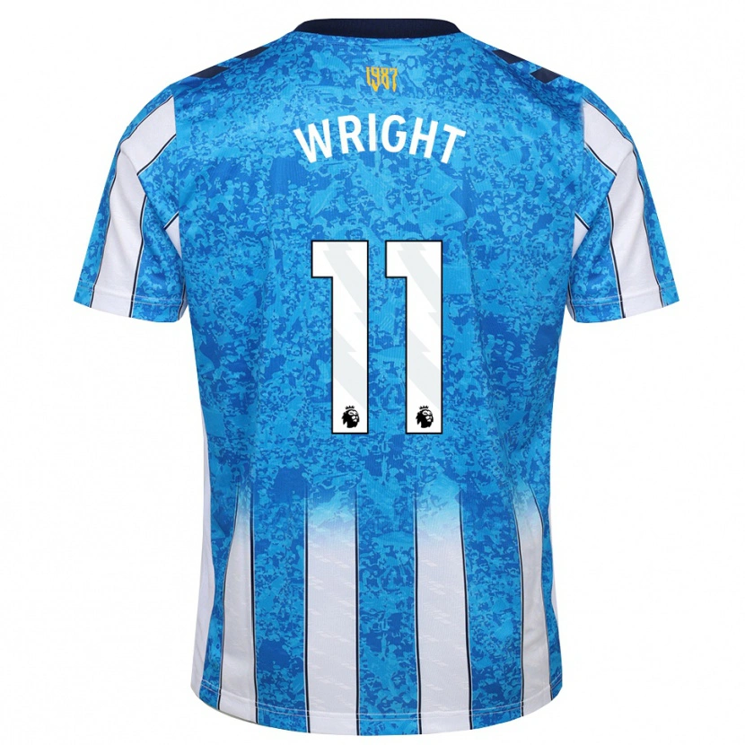Danxen Heren Haji Wright #11 Wit Blauw Oranje Thuisshirt Thuistenue 2026/27 T-Shirt