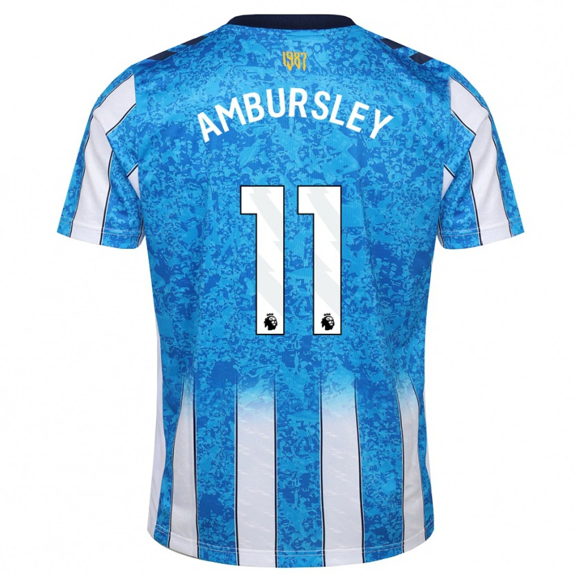 Danxen Heren Conrad Ambursley #11 Wit Blauw Oranje Thuisshirt Thuistenue 2026/27 T-Shirt