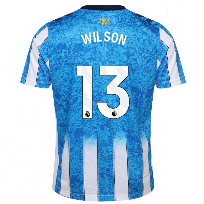 Danxen Heren Ben Wilson #13 Wit Blauw Oranje Thuisshirt Thuistenue 2026/27 T-Shirt