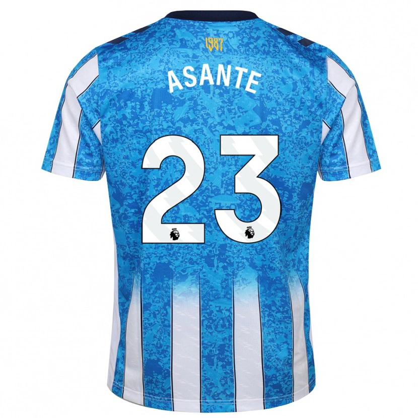 Danxen Heren Brandon Thomas-Asante #23 Wit Blauw Oranje Thuisshirt Thuistenue 2026/27 T-Shirt