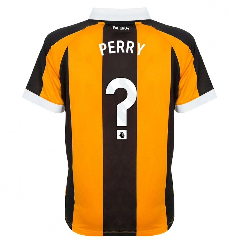 Danxen Heren Alfie Perry #0 Oranje Zwart Wit Thuisshirt Thuistenue 2026/27 T-Shirt