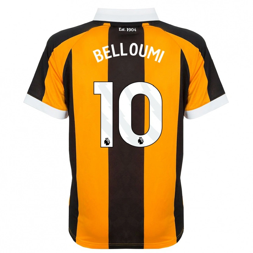 Danxen Heren Mohamed Belloumi #10 Oranje Zwart Wit Thuisshirt Thuistenue 2026/27 T-Shirt