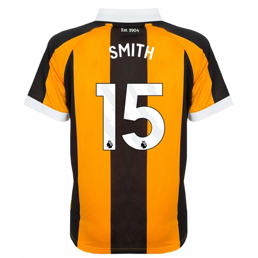Danxen Heren Suey Smith #15 Oranje Zwart Wit Thuisshirt Thuistenue 2026/27 T-Shirt