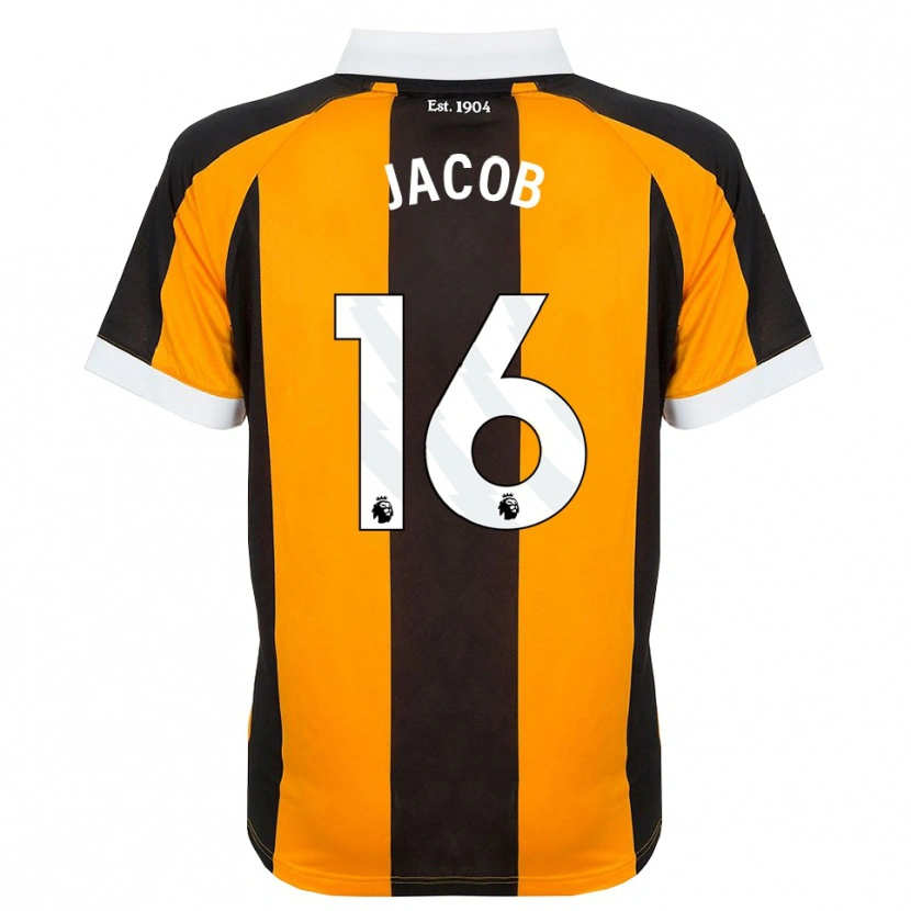Danxen Heren Matty Jacob #16 Oranje Zwart Wit Thuisshirt Thuistenue 2026/27 T-Shirt