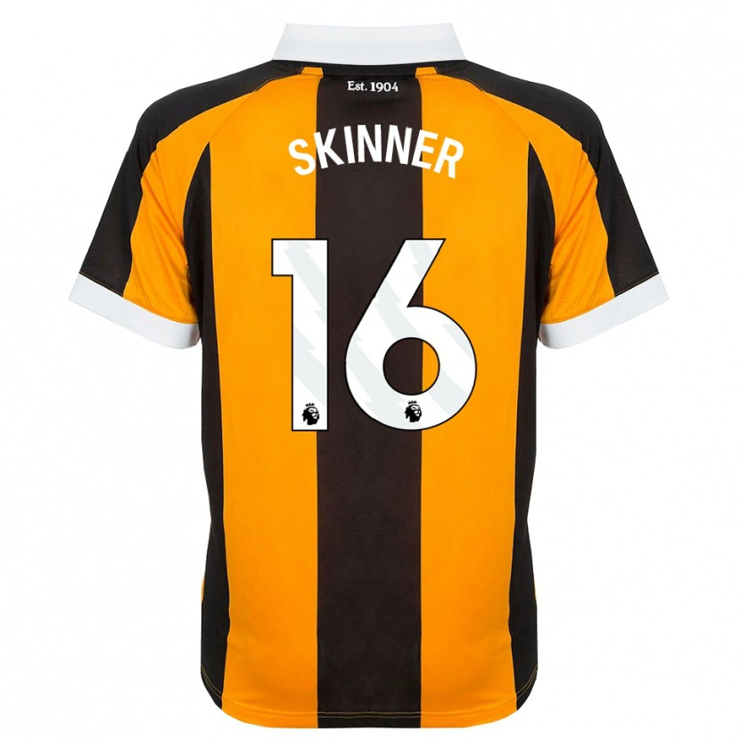 Danxen Heren Harley Skinner #16 Oranje Zwart Wit Thuisshirt Thuistenue 2026/27 T-Shirt