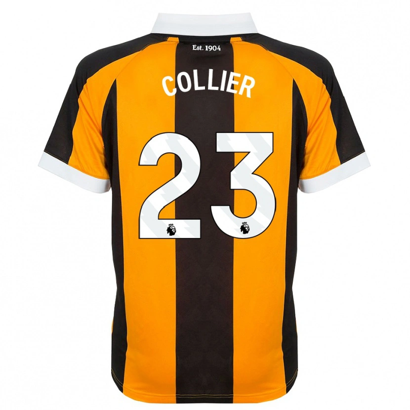 Danxen Heren Holly Johnson-Collier #23 Oranje Zwart Wit Thuisshirt Thuistenue 2026/27 T-Shirt