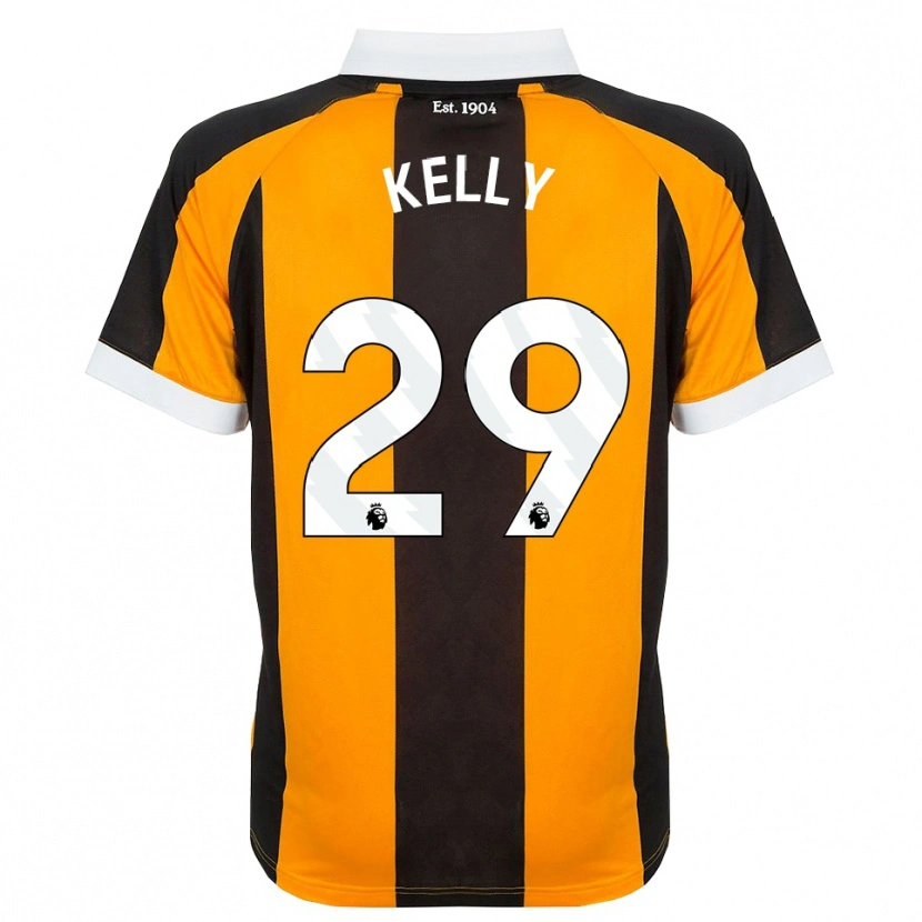 Danxen Heren Ace Kelly #29 Oranje Zwart Wit Thuisshirt Thuistenue 2026/27 T-Shirt