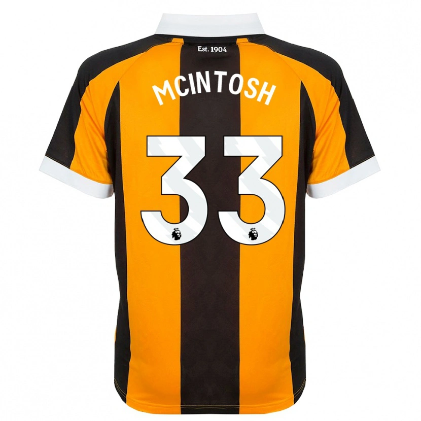 Danxen Heren Lucy Mcintosh #33 Oranje Zwart Wit Thuisshirt Thuistenue 2026/27 T-Shirt