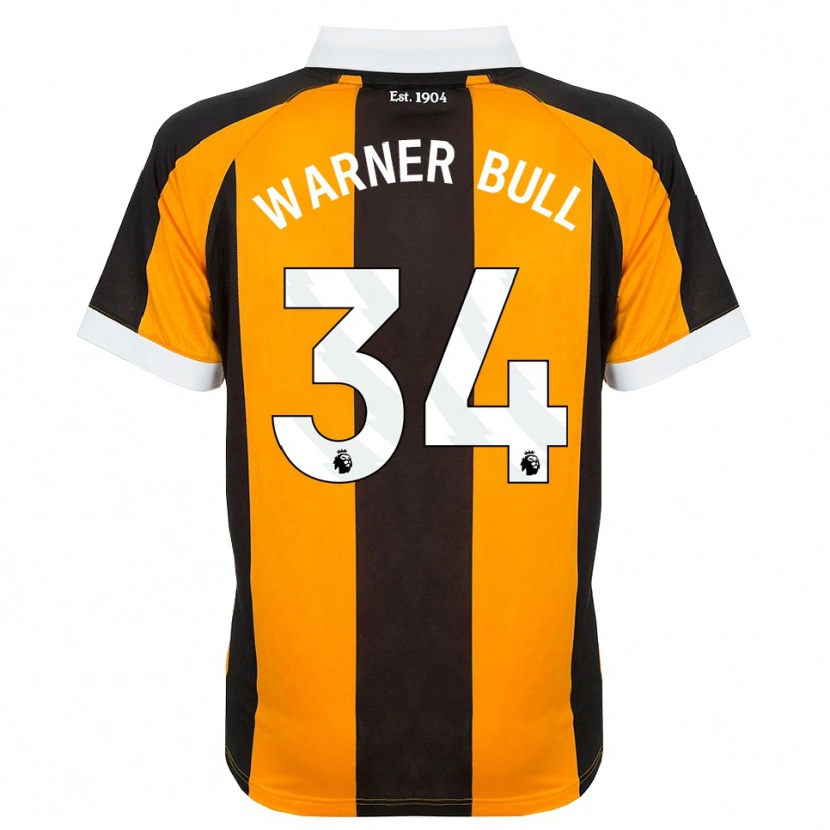 Danxen Heren Lucy Warner-Bull #34 Oranje Zwart Wit Thuisshirt Thuistenue 2026/27 T-Shirt