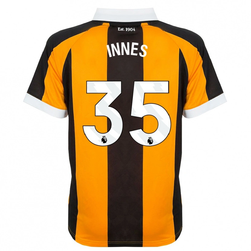 Danxen Heren Emma Innes #35 Oranje Zwart Wit Thuisshirt Thuistenue 2026/27 T-Shirt