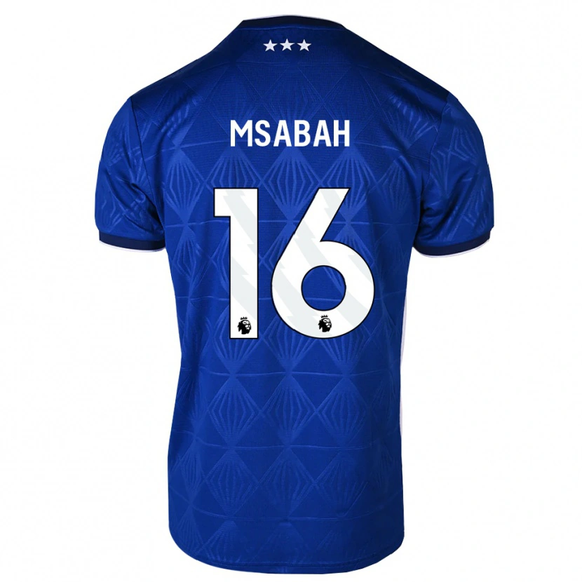 Danxen Heren Ibrahim Msabah #16 Mediumblue Wit Rood Thuisshirt Thuistenue 2026/27 T-Shirt