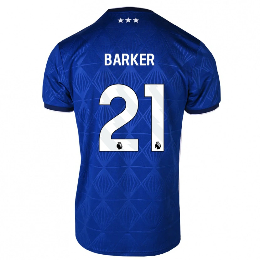 Danxen Heren Maisy Barker #21 Mediumblue Wit Rood Thuisshirt Thuistenue 2026/27 T-Shirt