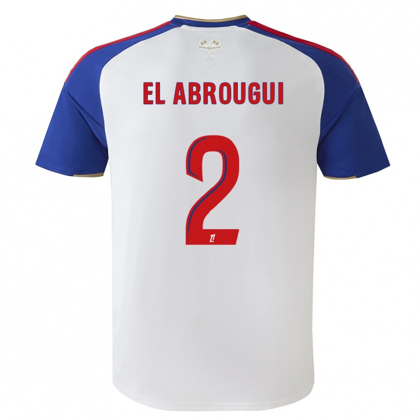 Danxen Heren Wassim El Abrougui #2 Royalblue Rood Wit Thuisshirt Thuistenue 2026/27 T-Shirt
