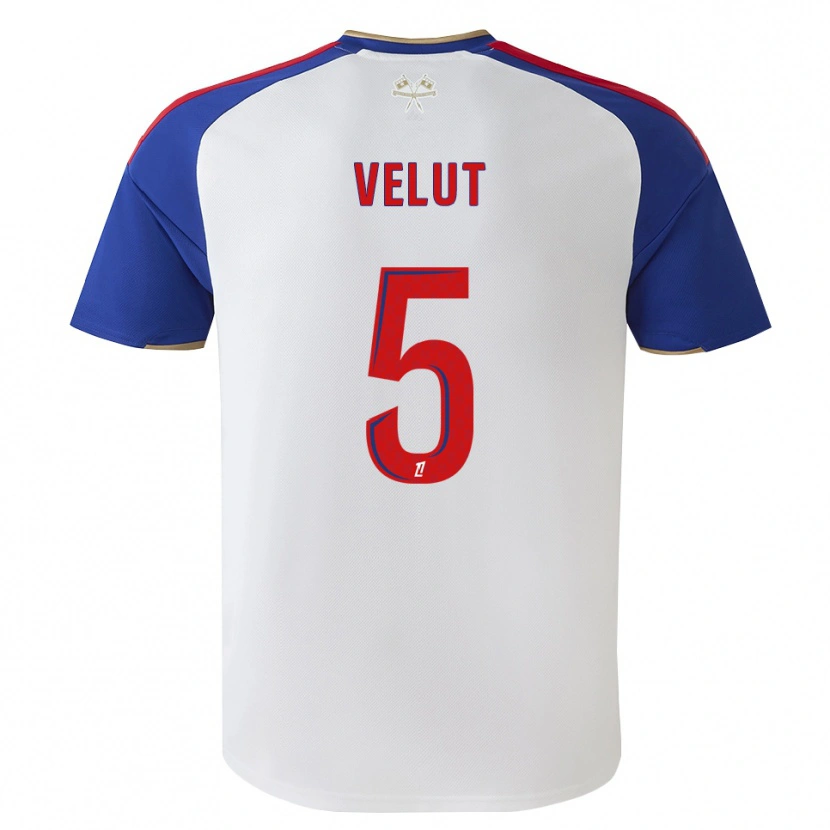 Danxen Heren Nolan Velut #5 Royalblue Rood Wit Thuisshirt Thuistenue 2026/27 T-Shirt