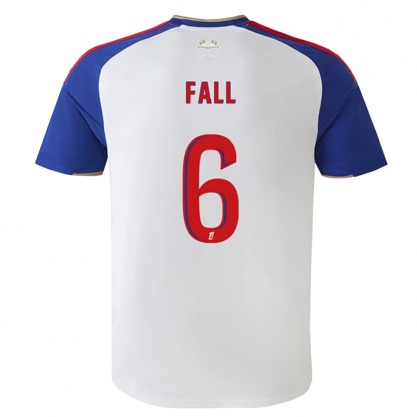 Danxen Heren Fallou Fall #6 Royalblue Rood Wit Thuisshirt Thuistenue 2026/27 T-Shirt