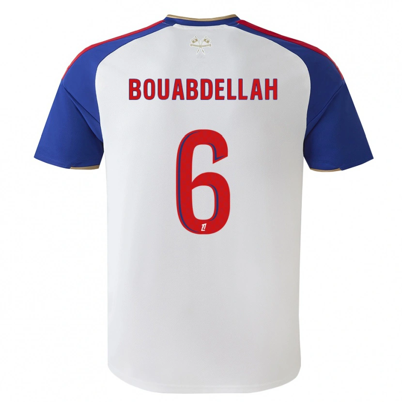 Danxen Heren Jalis Bouabdellah #6 Royalblue Rood Wit Thuisshirt Thuistenue 2026/27 T-Shirt