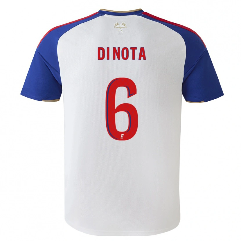 Danxen Heren Lylian Di Nota #6 Royalblue Rood Wit Thuisshirt Thuistenue 2026/27 T-Shirt
