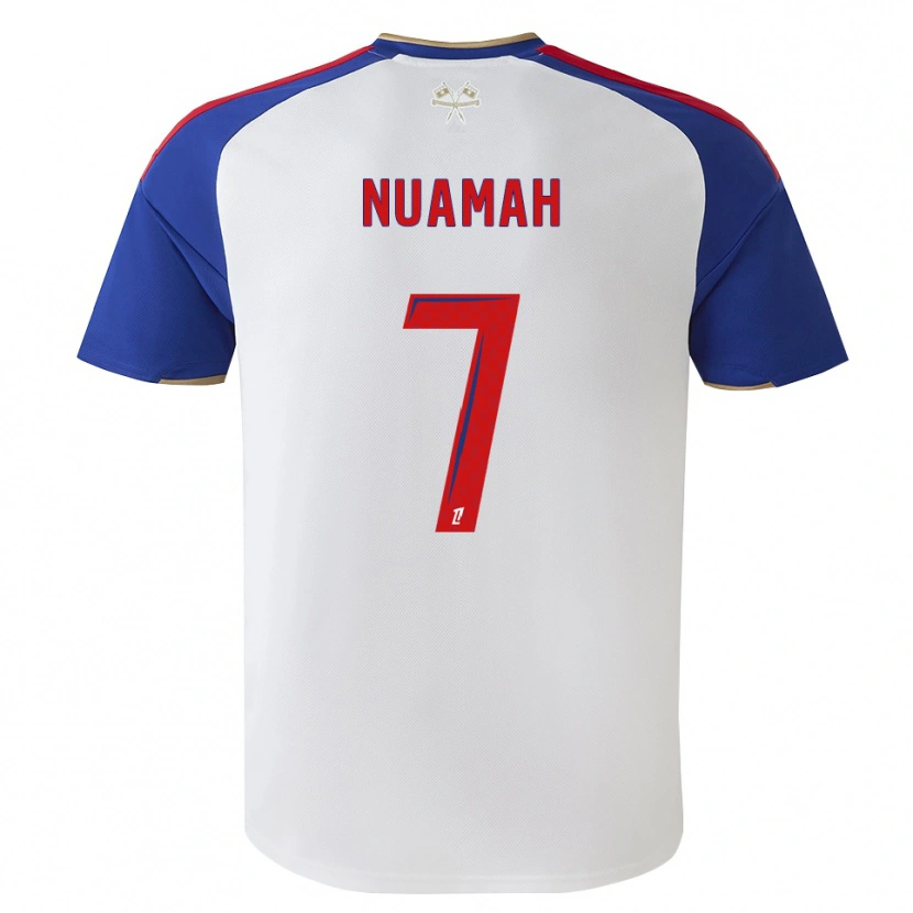 Danxen Heren Ernest Nuamah #7 Royalblue Rood Wit Thuisshirt Thuistenue 2026/27 T-Shirt