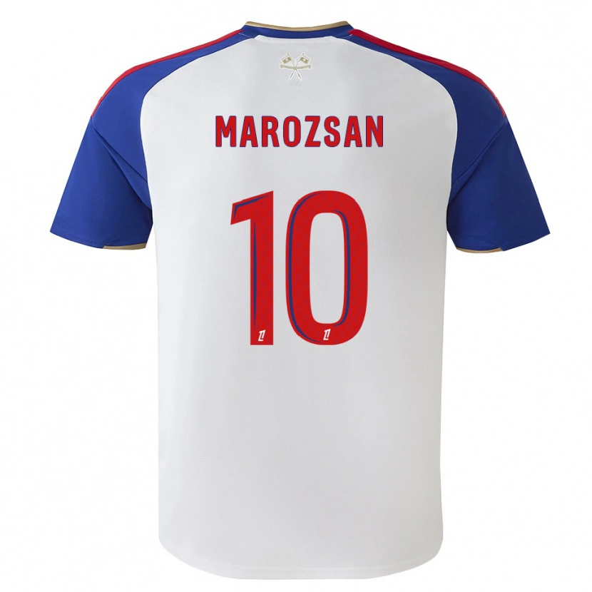Danxen Heren Dzsenifer Marozsan #10 Royalblue Rood Wit Thuisshirt Thuistenue 2026/27 T-Shirt
