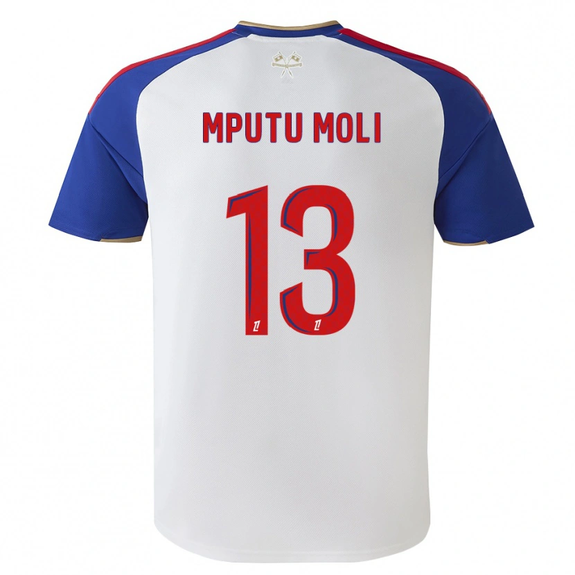 Danxen Heren Jérémie Mputu Moli #13 Royalblue Rood Wit Thuisshirt Thuistenue 2026/27 T-Shirt