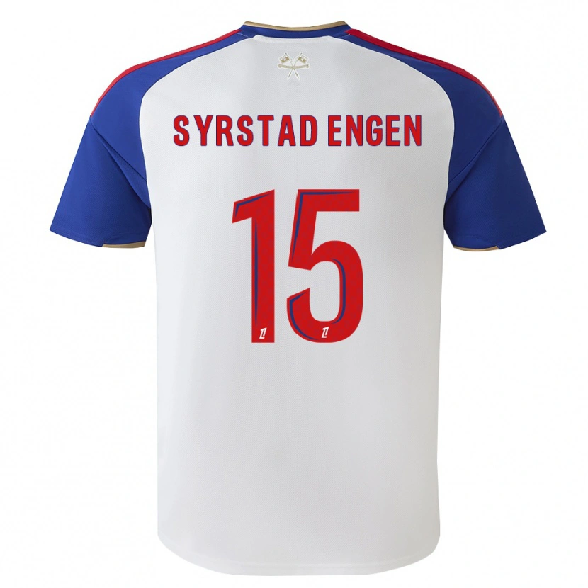 Danxen Heren Ingrid Syrstad Engen #15 Royalblue Rood Wit Thuisshirt Thuistenue 2026/27 T-Shirt