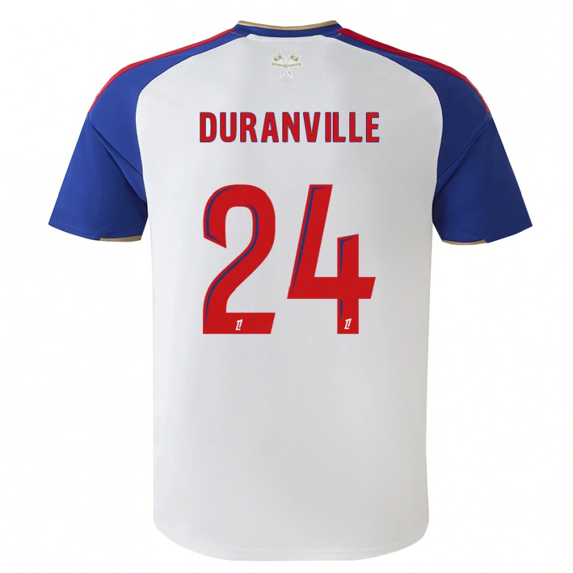 Danxen Heren Julien Duranville #24 Royalblue Rood Wit Thuisshirt Thuistenue 2026/27 T-Shirt