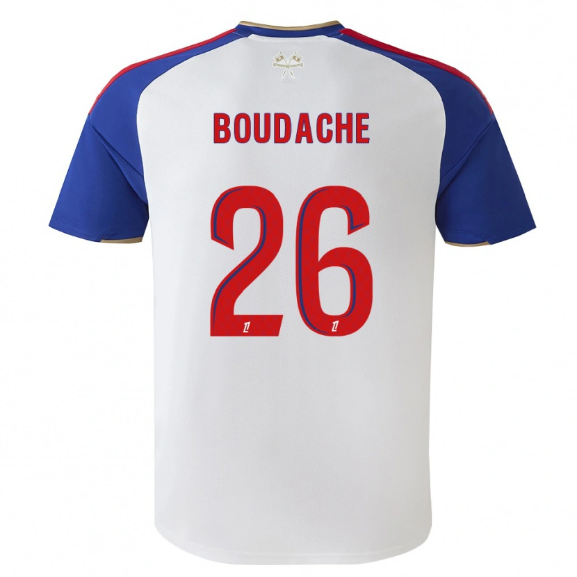 Danxen Heren Kaïl Boudache #26 Royalblue Rood Wit Thuisshirt Thuistenue 2026/27 T-Shirt