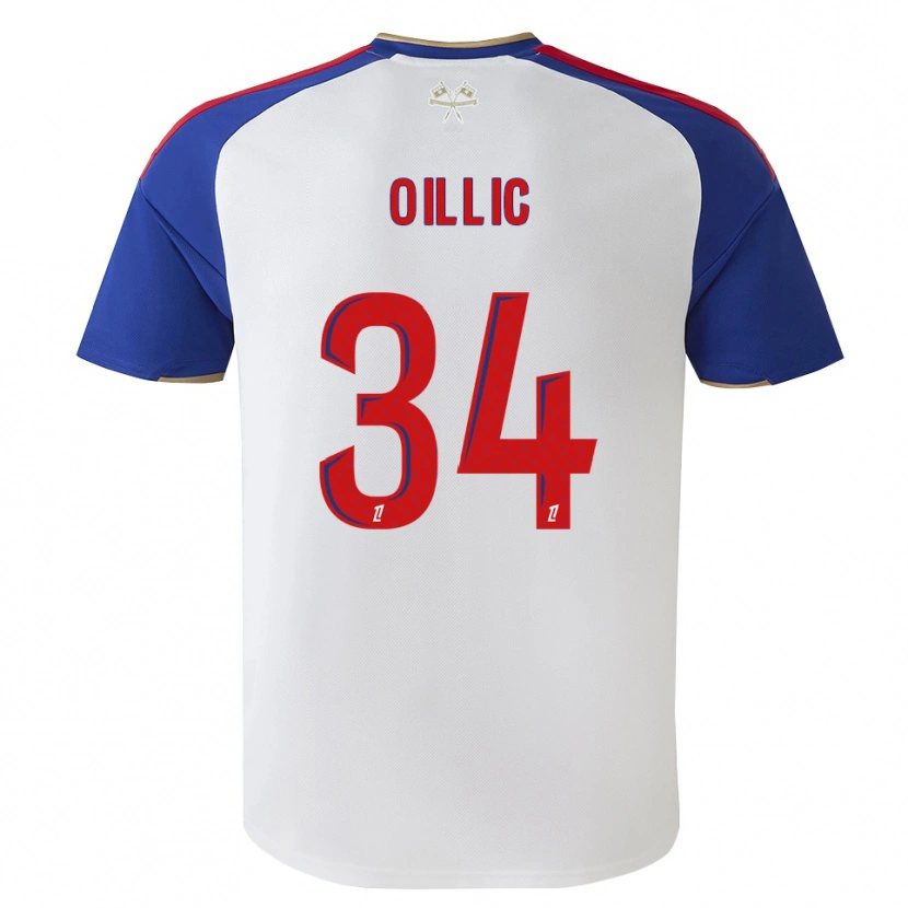 Danxen Heren Laureen Oillic #34 Royalblue Rood Wit Thuisshirt Thuistenue 2026/27 T-Shirt